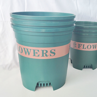 giardino 2gallon intorno ad alta più grande capacità di plastica dei vasi da fiori 22cm