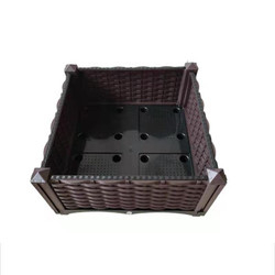 Letto alzato di plastica antiossidante durevole Kit For Outdoor Decoration del giardino