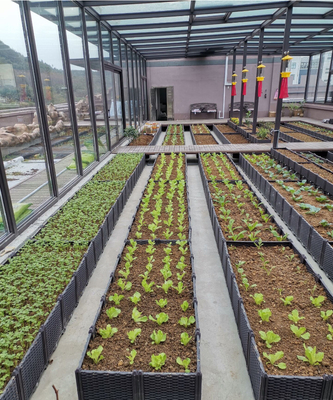 Tempo di impiego lungo del giardino del cortile 0.5mm-16.0mm della scatola di plastica spessa della piantatrice