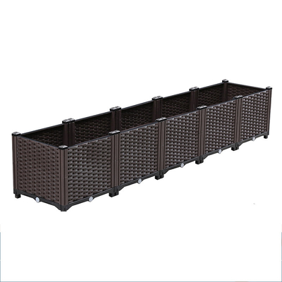 Balcone all'ingrosso dell'orto che pianta combinazione di piantatura all'aperto del giardino pensile del bacino del vaso che pianta scatola