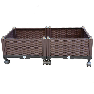 letto di plastica di 120cm*40cm*23cm Herb Garden Planter Raised Garden con le macchine per colata continua