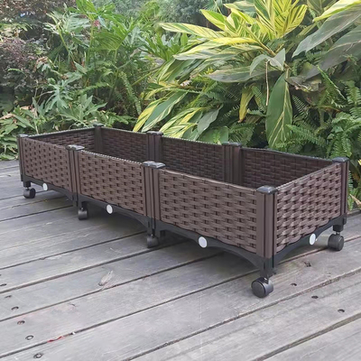 letto di plastica di 120cm*40cm*23cm Herb Garden Planter Raised Garden con le macchine per colata continua