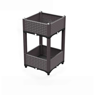 Grande vaso di verdure extra, stabilimento di trattamento della carne all'aperto, letto di fiore, balcone, vaso di fiore di plastica antisettico, pianta tessuta