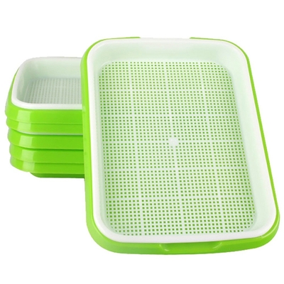Germoglio di plastica su misura multifunzionale Tray Double Layer del seme