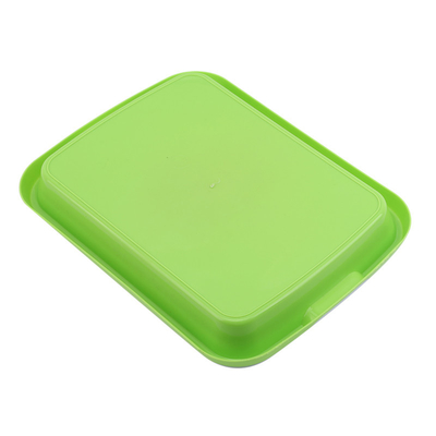 ampio seme idroponico di plastica Sprouter Tray With Lid Anti Corrosion dei vassoi di 24.5cm