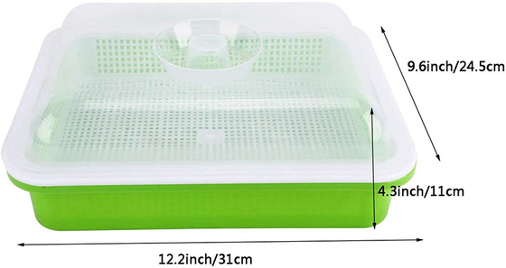 Germoglio dell'interno Tray Eco Friendly del seme del polipropilene di coltivazione dell'acqua