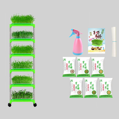 Piantina rivestita Tray Stand Mung Bean Sprouting Tray Environment del PE amichevole