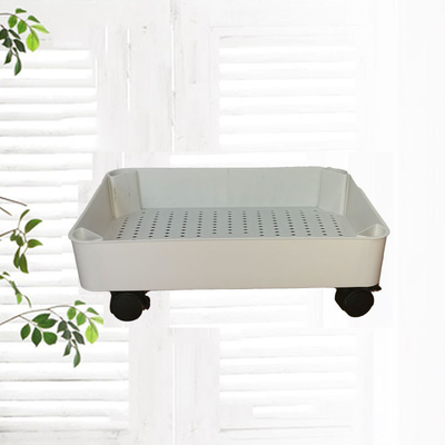 Resistenza all'usura di plastica mobile multifunzionale dello scaffale del carrello del bagno