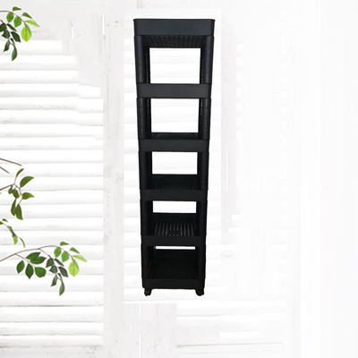 Multi resistenza di plastica ultra sottile di compressione del carrello di stoccaggio dello scaffale di strato