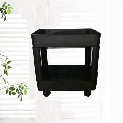 Multi resistenza di plastica ultra sottile di compressione del carrello di stoccaggio dello scaffale di strato
