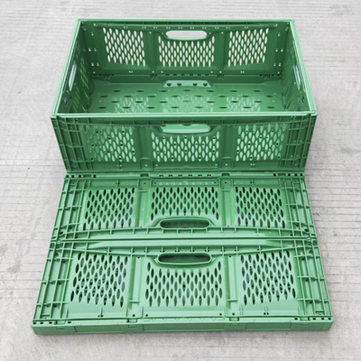 Trasporto di verdure piegante di plastica su misura dell'alimento del canestro dei supermercati