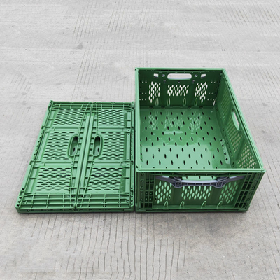Trasporto di verdure piegante di plastica su misura dell'alimento del canestro dei supermercati